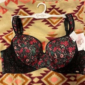 NWT Jessica Simpson brand floral everyday bra